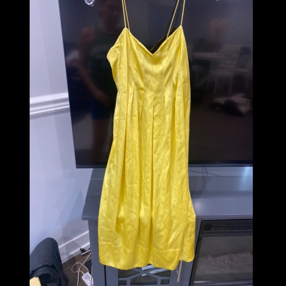 Rebecca Taylor Silk Crystal Zip Slip Dress Size 6 NWT
